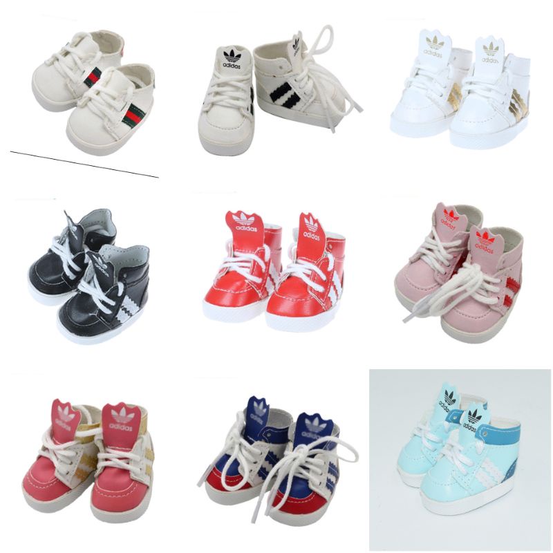 💥พร้อมส่งจากไทย💥รองเท้าตุ๊กตา เหมาะสำหรับตุ๊กตาผ้าสูง20ซม. - รูปที่ 3