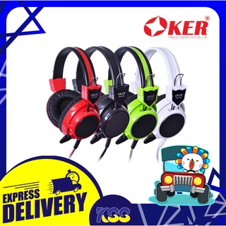 หูฟังคอมพิวเตอร์ หูฟังเกมมิ่งส์ Oker SM-839 STEREO GAMING HEADPHONE Jack 3.5mm. ประกัน 6 เดือน