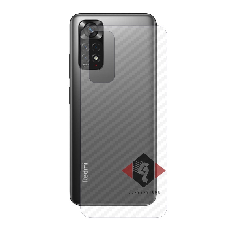 Garskin Skin Carbon Xiaomi Redmi Note 11 4G Skin Carbon Hydrogel