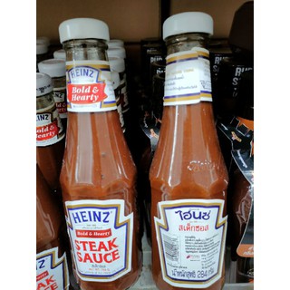 ไฮนซ์สเต็กซอส HEINZ STEAK SAUCE 284g.