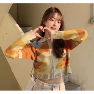 💜เสื้อคลุมไหมพรม ใส่คลุมกันหนาว กันแดด