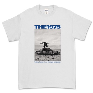 เสื้อยืดแขนสั้น พิมพ์ลาย The 1975 BEING FUNNY IN A FOREIGN LANGUAGE สําหรับผู้ชาย