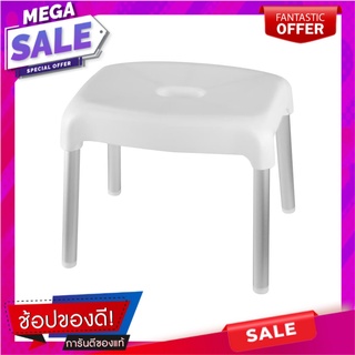 เก้าอี้ขาอลูมิเนียม PLIM S 32x5x25cm. สีขาว อุปกรณ์ซักผ้า CHAIR WITH ALUMINUM LEGS PLIM S 32x25x25cm WHITE อุปกรณ์และผลิ