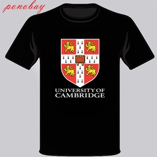 ขายดี เสื้อยืดลําลอง แขนสั้น พิมพ์ลายโลโก้ Cambridge University Slogan สีดํา สําหรับผู้ชาย 3 IMkokp68FDmehi13S-5XL