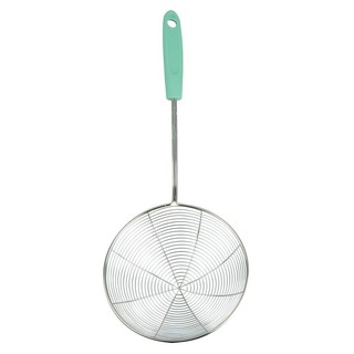 กระชอน MINT FACKELMANN 16 ซม. ด้ามสีเขียว อุปกรณ์ตักอาหาร COLANDER FACKELMANN MINT 16CM GREEN