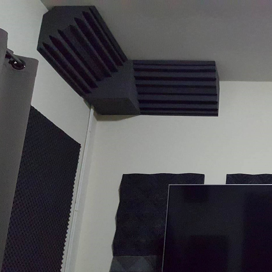 เบสแทรป แผ่นเข้ามุม ฟองน้ำซับเสียง ขนาด 60-80 cm (by TNC Acoustic)