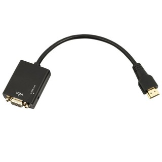 HDMI Male to VGA Female Video Cable Cord Converter Adapter 1080PFor PC