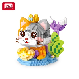 LOZ นาโนบล็อก Mermaid Cat รหัส 8114