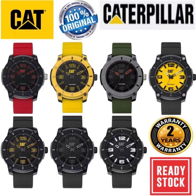Caterpillar CAT Watches LG.140 Stratum Analog 3-hand สายซิลิโคน
