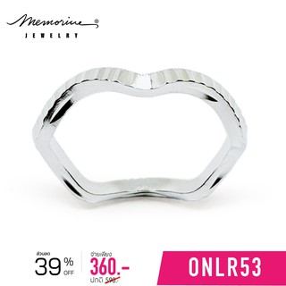 Memorine Jewelry แหวนเงินแท้ 925 : ONLR53