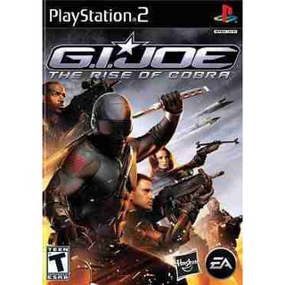 GI JOE : The Rise Of Cobra PS2 แผ่นเกมส์ps2 แผ่นเกมเพล2 เกมps2