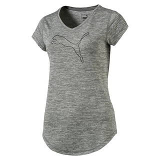 เสื้อคอวีแขนสั้นแบรนด์Pumaของแท้!!! รุ่นHeather Cat V-neck Womens Training Tee (516410-02)