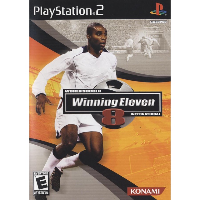 World Soccer Winning Eleven 8 International PS2 (USA)แผ่นเกมส์ps2 วินนิ่ง8 แผ่นเกมเพล2 เกมps2เกมบอล 