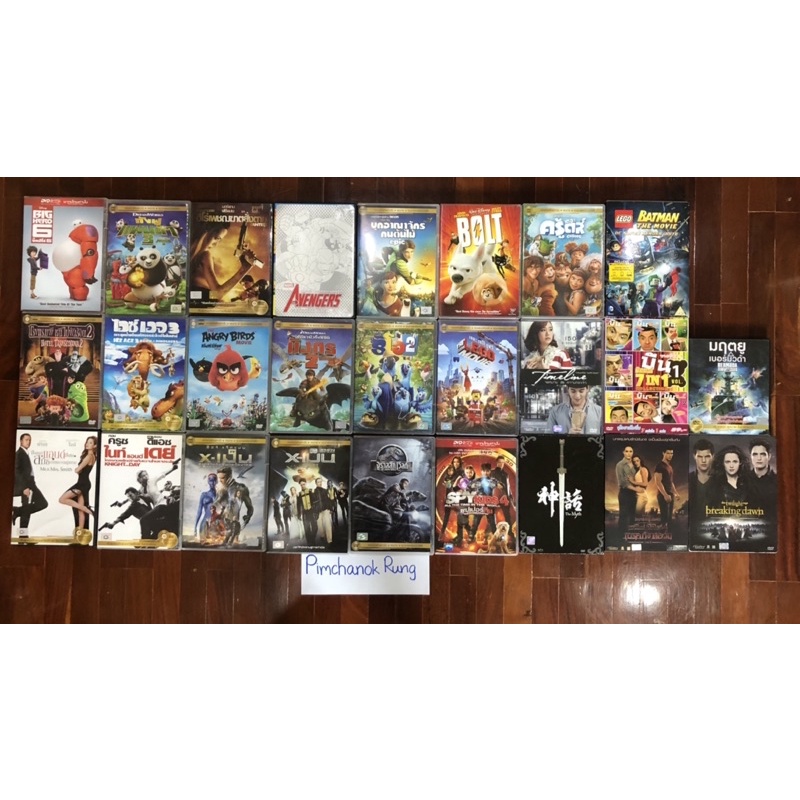 DVDหนังและการ์ตูน สภาพดี