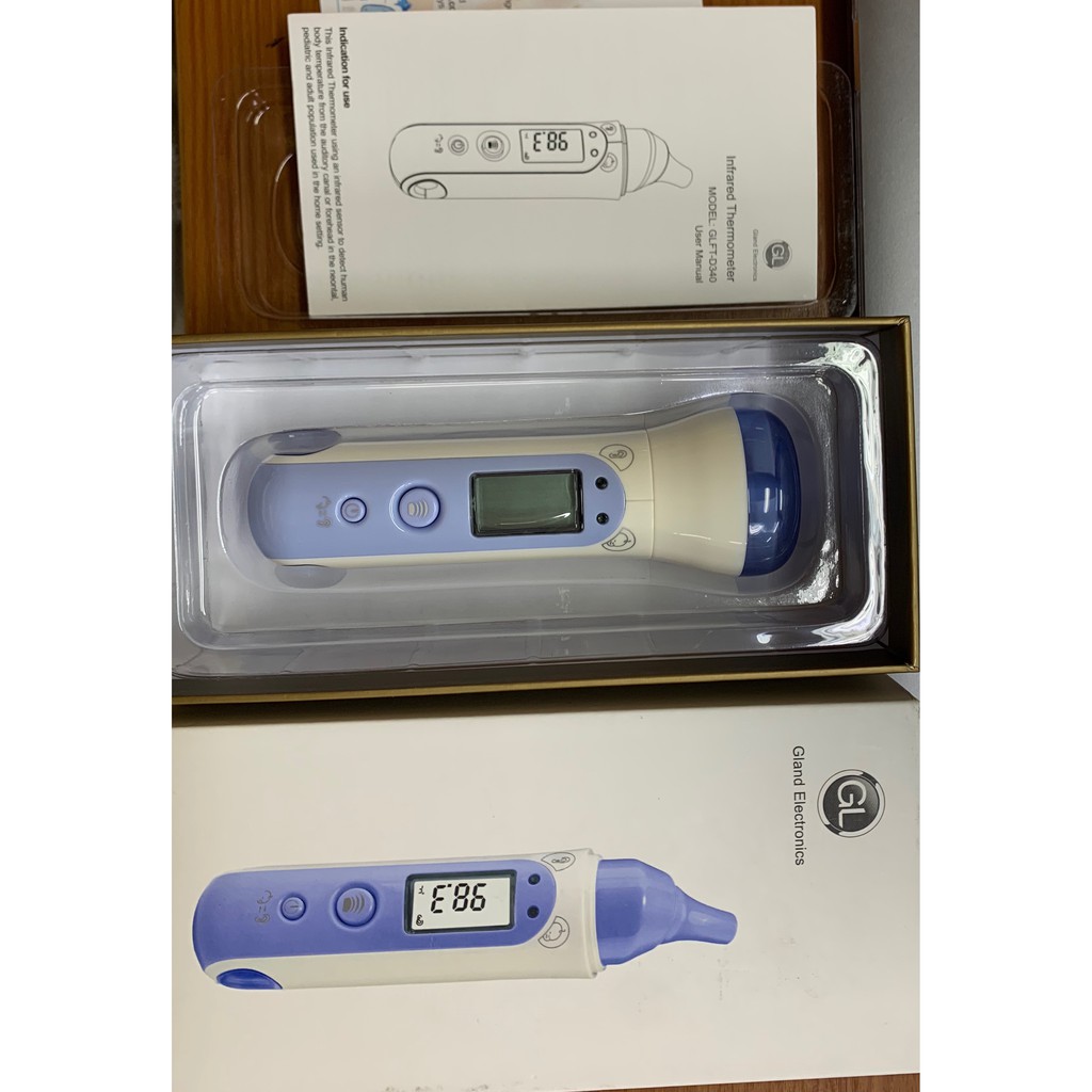 [พร้อมส่ง]Infrared Thermometer Ear/Forehead GLFT-D340