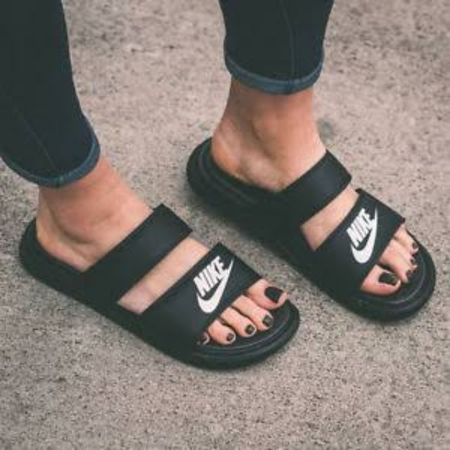 Nike benassi duo ultra slide ของแท้✨ | Shopee Thailand