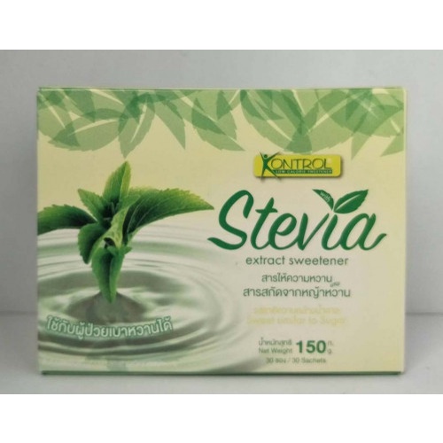 Stevia วัตถุให้ความหวานแทนน้ำตาลผสมสารสกัดจากหญ้าหวานStevia ขนาด​150กรัม