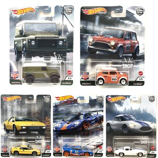 ็HOTWHEELS ครบชุด BRITISH HORSE POWER ล้อยางลิขสิทธิ์แท้ (957A) โมเดลรถเหล็ก ของสะสม