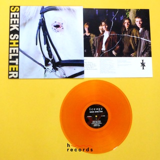 (ส่งฟรี) แผ่นเสียง Iceage - Seek Shelter (Limited Translucent Orange Vinyl)