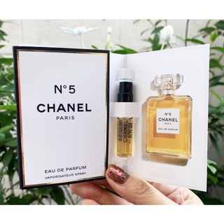 น้ำหอม Vial แท้💯% Chanel No.5 Eau De Parfum 1.5ml.