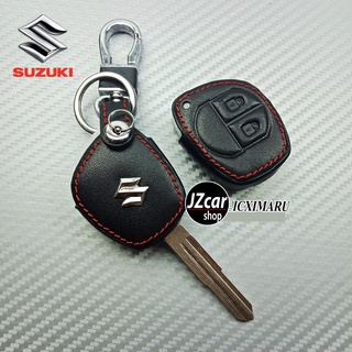 ซองหนัง แท้ Suzuki ตัวใหม่ swift ciaz celerio ertiga carry หุ้มกุญแจ รีโมท กุญแจรีโมท suzuki 2012 2014  2018 2020 2022