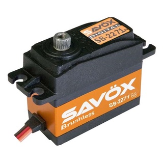 เซอร์โวดิจิตอล บลัสเลส Savox SB2271SG 20-25kg@7.4-8.4v.