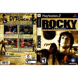 ROCKY LEGENDS [PS2 US : DVD5 1 Disc]