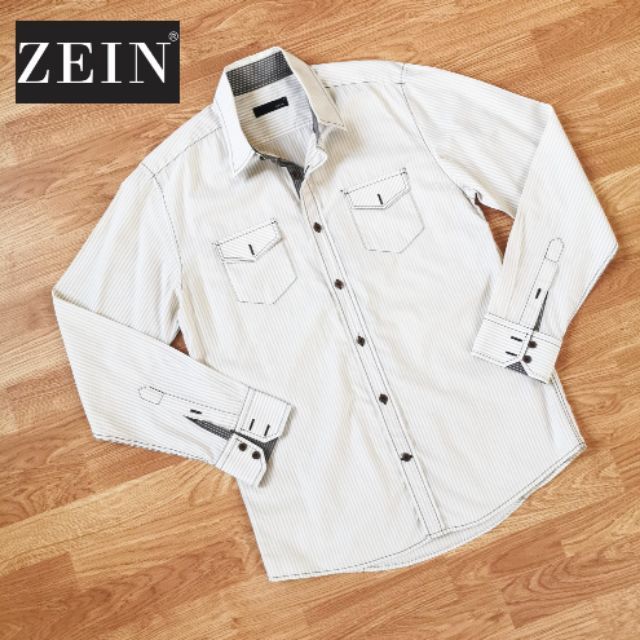 เสื้อเชิ้ตผู้ชาย ZEIN 💥 #เสิ้อมือสอง สภาพดี