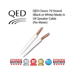 QED 79 Strand Speaker Cables (1 M)