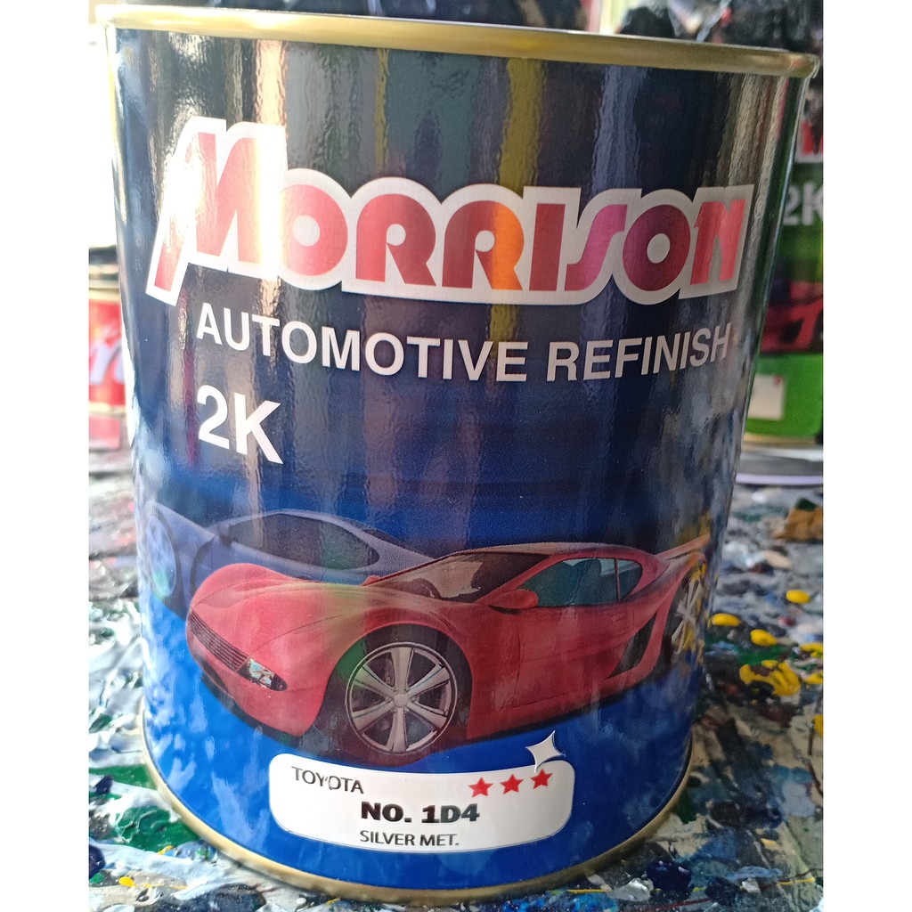 สีรถยนต์ Morrison มอริสัน 2K เบอร์ 1D4 (ขนาด 1 ลิตร)