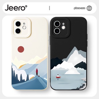 Jeero เคสคู่ เคสไอโฟน คู่รัก กันกระแทกซิลิโคนนุ่มน่ารักตลก เคสโทรศัพท์ Compatible for iphone 14 13 12 11 Pro Max SE 2020 X XR XS 8 7 ip 6S 6 Plus HFF1180