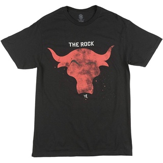 [S-5XL]เสื้อยืดแขนสั้น พิมพ์ลายกราฟฟิค The Rock Bull พลัสไซซ์