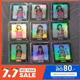 🍊🍏(พร้อมส่ง)BNK48 Hologram Warota People(มีชำระเงินปลายทาง)🍎🍏