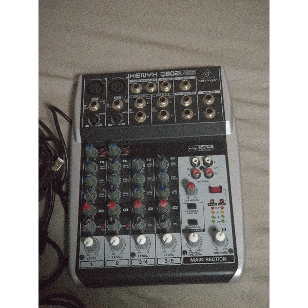 BEHRINGER XENYX Q802 USB mixer XENYXQ802USB มิกเซอร์ พร้อม USB/Audio