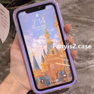 เคสป้องกันโทรศัพท์มือถือ แบบใส สีแคนดี้ เรียบง่าย สําหรับ Samsung A14 A04S A13 A03 A03s A32 A12 A22 A52 A52s A02 A02s M02s A50s A30s A20 A20s A71 A51 A31 A72 A11 S20FE 3 In 1