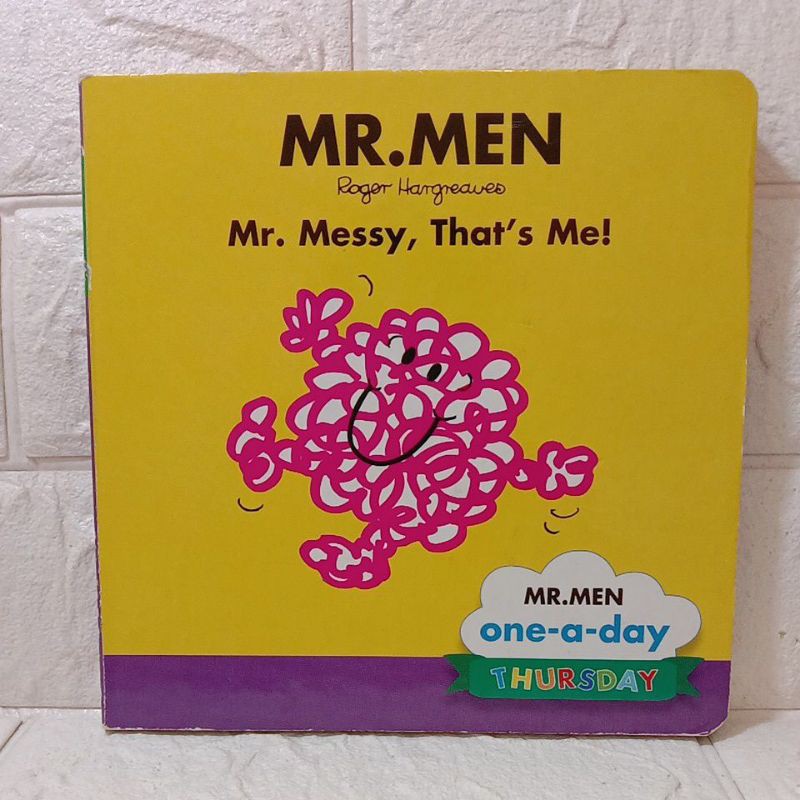 MR. Men (mr. messy, That's me!)-bj1