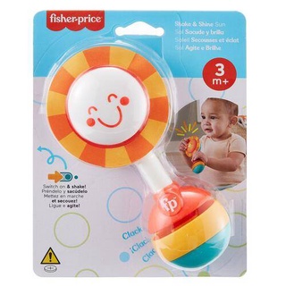 Fisher Price Shake &amp; Shine Sun ฟิชเชอร์ไพรซ์ ตัวเขย่ารูปดวงอาทิตย์ รุ่นHBP47