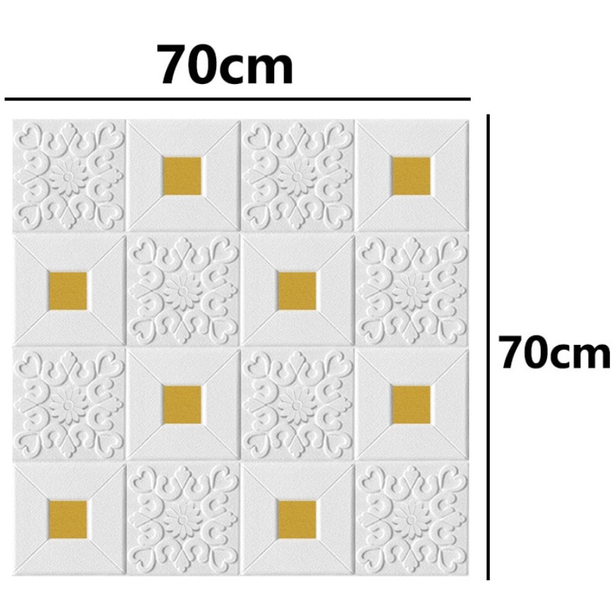 ☎┋◑wallpaper ติดผนังสีพื้น ✨ถูกสุดๆ พร้อมส่ง✨แผ่นใหญ่ 70x70 cm 3D wallpaper ติดผนัง ติดเพดาน วอลเปเป