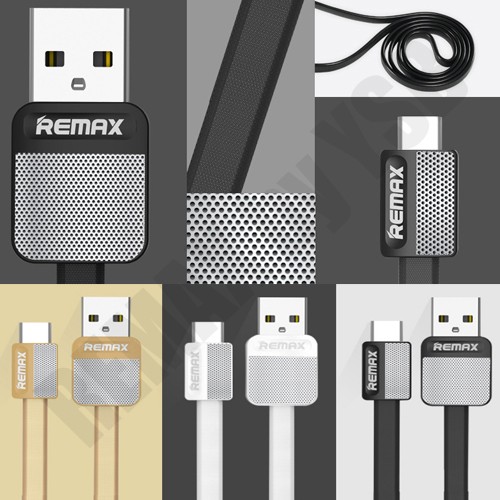REMAXR สายชาร์จ Cable for Type-C USB (Metal,Black) รุ่น R19-RC-044a-B #4