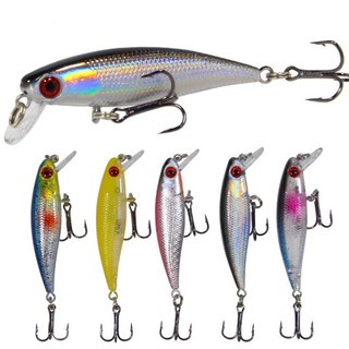 Fishing Lure Minnow  เหยื่อใต้น้ำ เหยื่อปลอม 4.3 กรัม 6.5 ซม. Bait