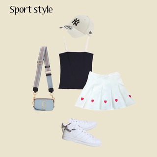 Saystylist  | mini heart mini skirt 937#