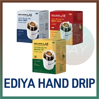 [EDIYA] ถุงกาแฟดริป แบบใช้มือ ขนาด 8 กรัม x 7 แพ็ก สําหรับกาแฟ เมล็ดกาแฟ คาเฟ่ กาแฟดํา