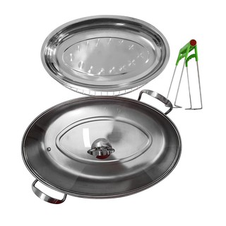 ชุดหม้อนึ่ง 38 KECH FISCAL 6 ชิ้น/ชุดSTEAMER POT SET KECH FISCAL 38CM 6-EA/SET