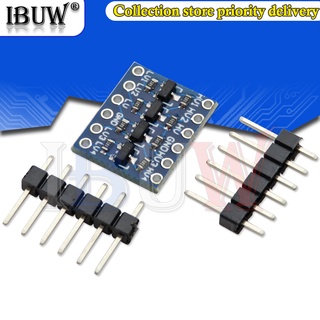 1 ชิ้น 4 ช่อง IIC I2C ตัวแปลงระดับตรรกะ โมดูลสองทิศทาง 5V ถึง 3.3V