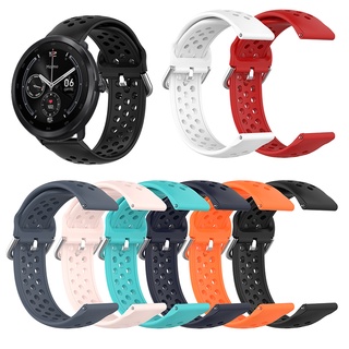 สายนาฬิกาข้อมือซิลิโคน ระบายอากาศ แบบเปลี่ยน สําหรับ Maimo Watch R&amp;Flow Smart Watchband