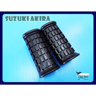 SUZUKI AKIRA FRONT FOOT PEG REST SET  // ยางพักเท้าหน้า พักเท้าหน้า