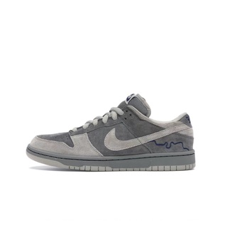 【พร้อมส่ง ของแท้ 100%】Nike SB Dunk Low London Soft Grey  ผ้าใบ รองเท้าวิ่ง