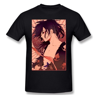 2021 New Summer Printed Dororo Red Dororo Hyakkimaru Casual Mens T-Shirtsเสื้อยืด