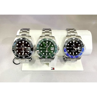 นาฬิกา Olym pianus Automatic submariner sapphire 899832AG-423 ขอบเซรามิค