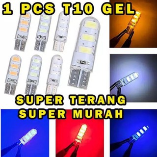 หลอดไฟทไวไลท์ เยลลี่ Led T10 แบบเสียบปลั๊ก สําหรับเมือง